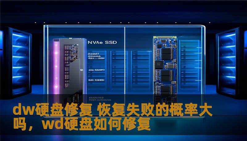 dw硬盘修复 恢复失败的概率大吗，wd硬盘如何修复
