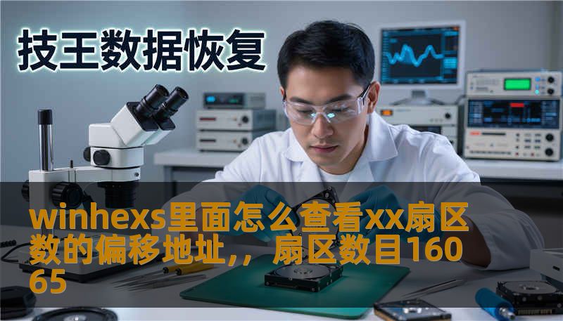 winhexs里面怎么查看xx扇区数的偏移地址,，扇区数目16065