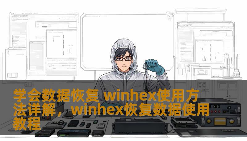 学会数据恢复 winhex使用方法详解，winhex恢复数据使用教程