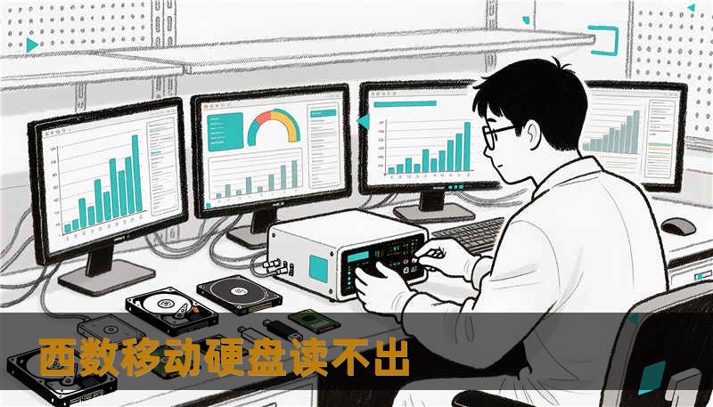 西数移动硬盘读不出