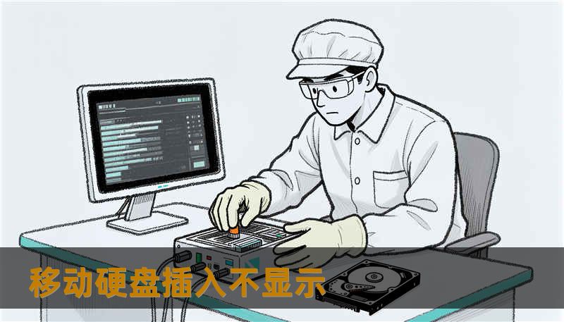 移动硬盘插入不显示