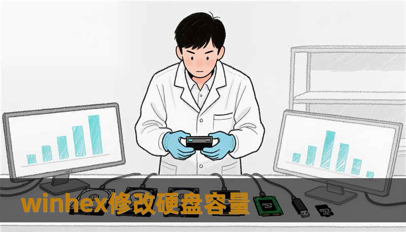 winhex修改硬盘容量