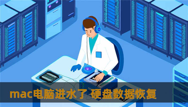 mac电脑进水了 硬盘数据恢复