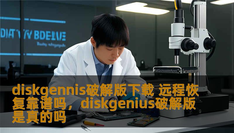 diskgennis破解版下载 远程恢复靠谱吗，diskgenius破解版是真的吗
