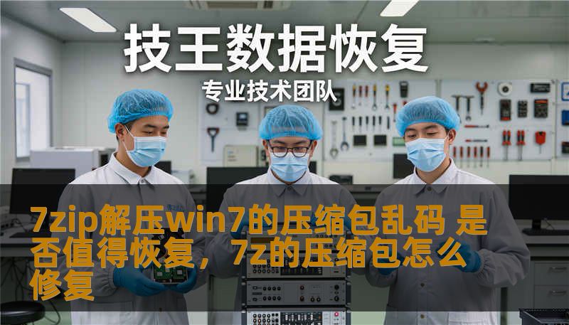 7zip解压win7的压缩包乱码 是否值得恢复，7z的压缩包怎么修复