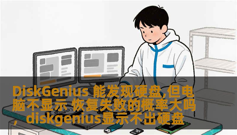DiskGenius 能发现硬盘,但电脑不显示 恢复失败的概率大吗，diskgenius显示不出硬盘