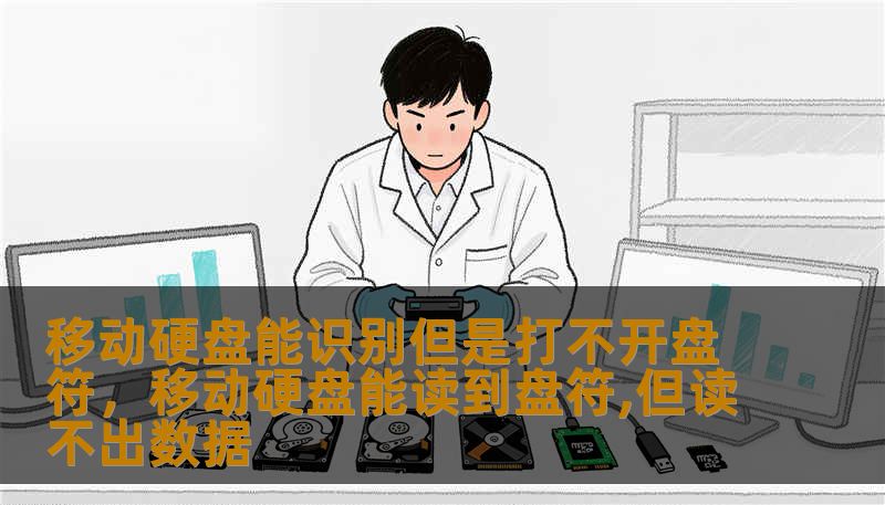 移动硬盘能识别但是打不开盘符,移动硬盘能读到盘符,但读不出数据 移动硬盘能识别但是打不开盘符,移动硬盘能读到盘符,但读不出数据