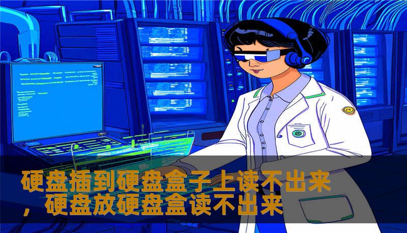 硬盘插到硬盘盒子上读不出来，硬盘放硬盘盒读不出来