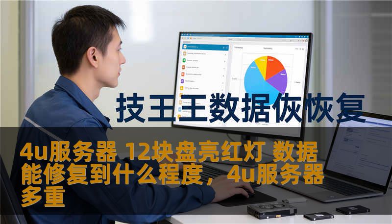 4u服务器 12块盘亮红灯 数据能修复到什么程度，4u服务器多重