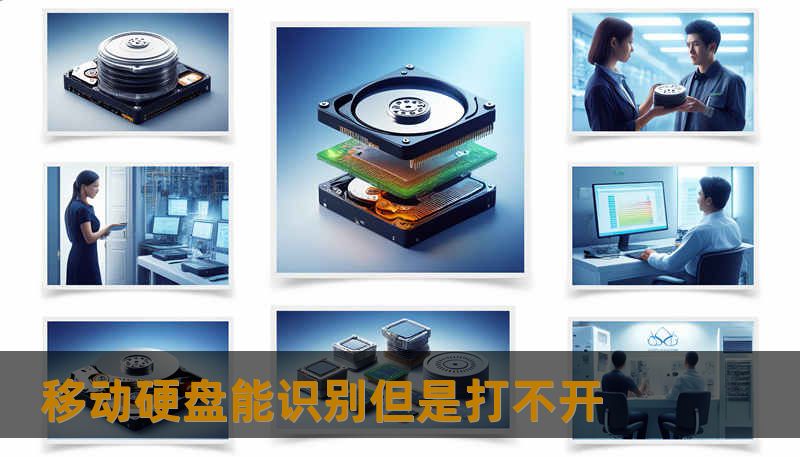 移动硬盘能识别但是打不开