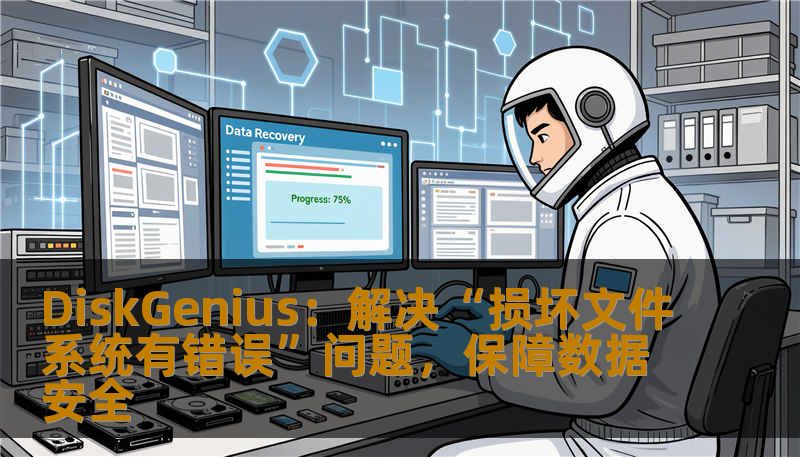 DiskGenius：解决“损坏文件系统有错误”问题，保障数据安全
