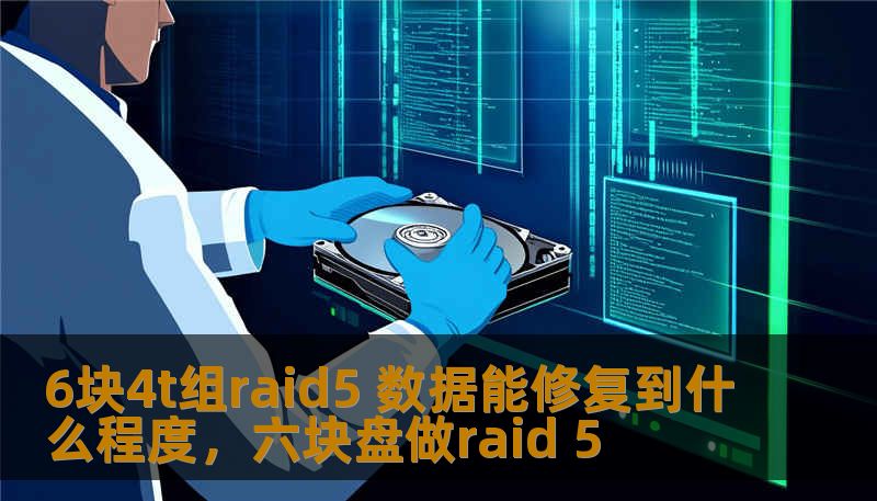 6块4t组raid5 数据能修复到什么程度，六块盘做raid 5