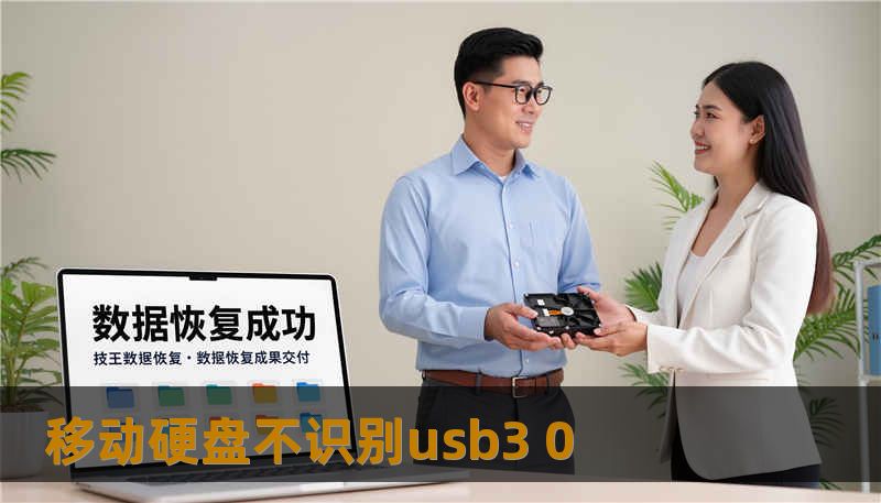 移动硬盘不识别usb3 0