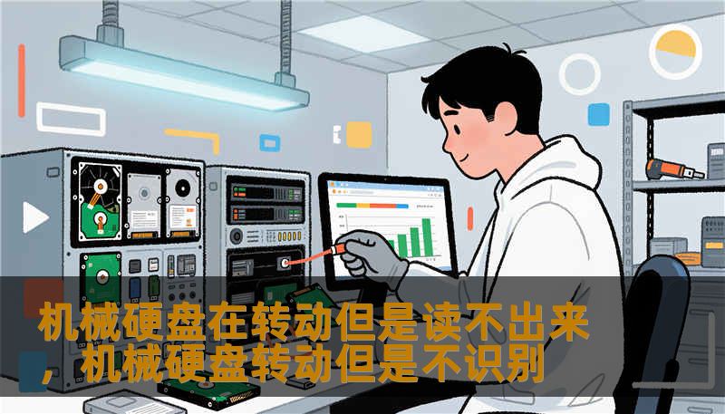 机械硬盘在转动但是读不出来，机械硬盘转动但是不识别