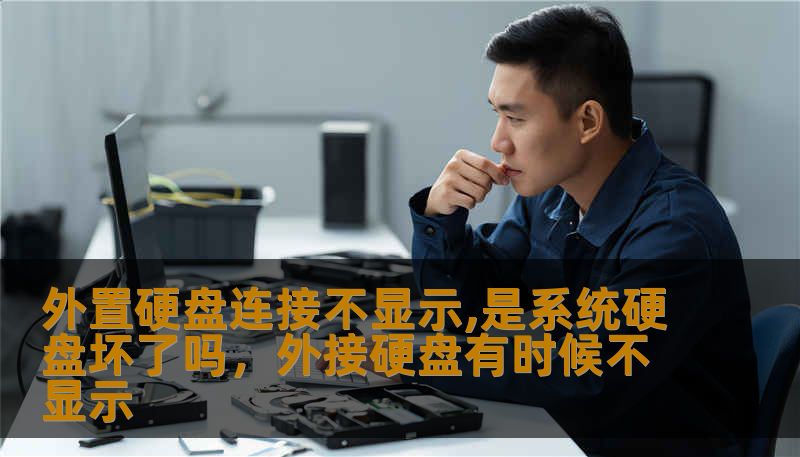 外置硬盘连接不显示,是系统硬盘坏了吗，外接硬盘有时候不显示