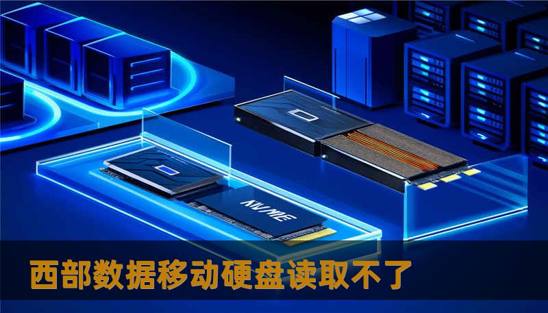 西部数据移动硬盘读取不了