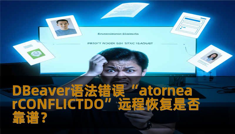 DBeaver语法错误“atornearCONFLICTDO”远程恢复是否靠谱？