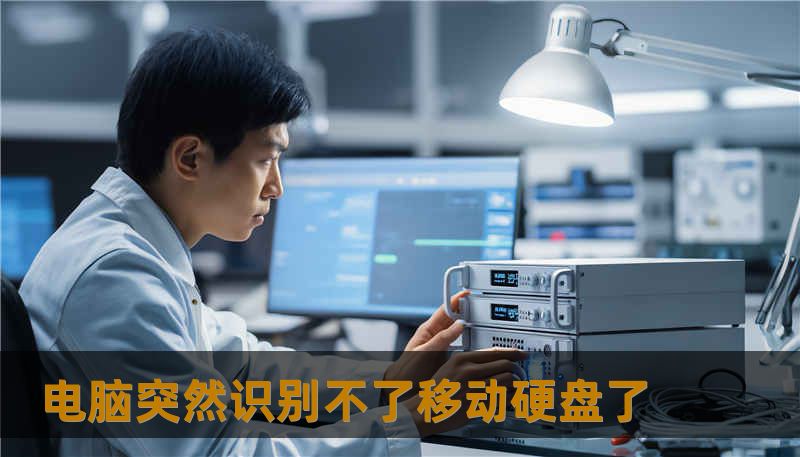 电脑突然识别不了移动硬盘了