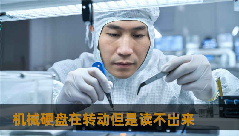 机械硬盘在转动但是读不出来
