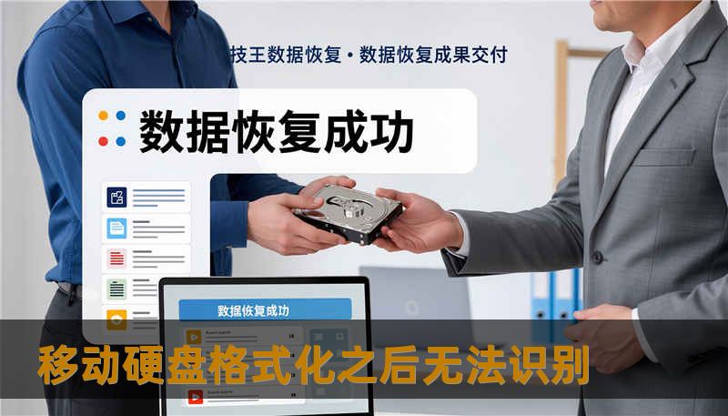 移动硬盘格式化之后无法识别 移动硬盘格式化之后无法识别