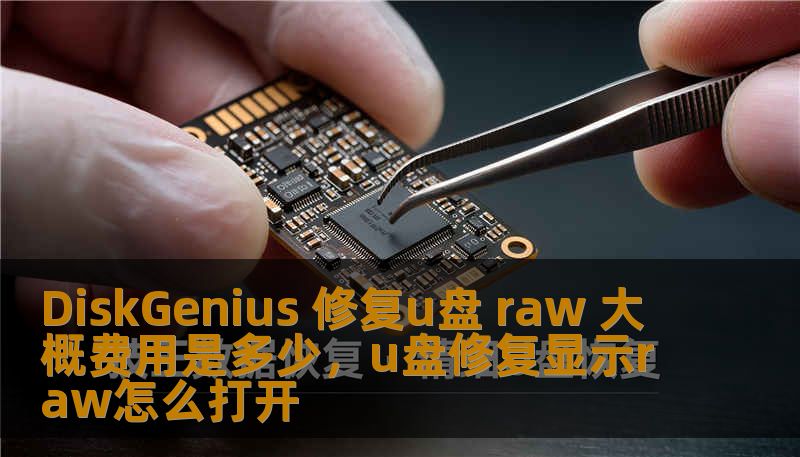 DiskGenius 修复u盘 raw 大概费用是多少，u盘修复显示raw怎么打开