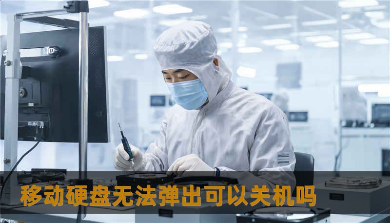 移动硬盘无法弹出可以关机吗