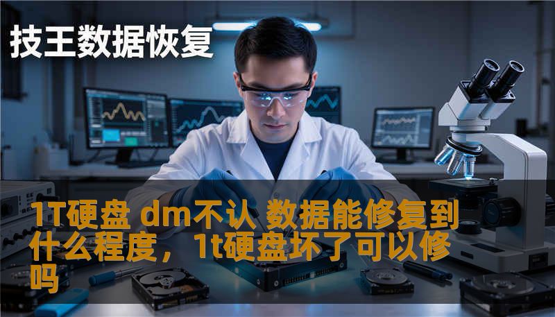 1T硬盘 dm不认 数据能修复到什么程度,1t硬盘坏了可以修吗 1T硬盘 dm不认 数据能修复到什么程度,1t硬盘坏了可以修吗