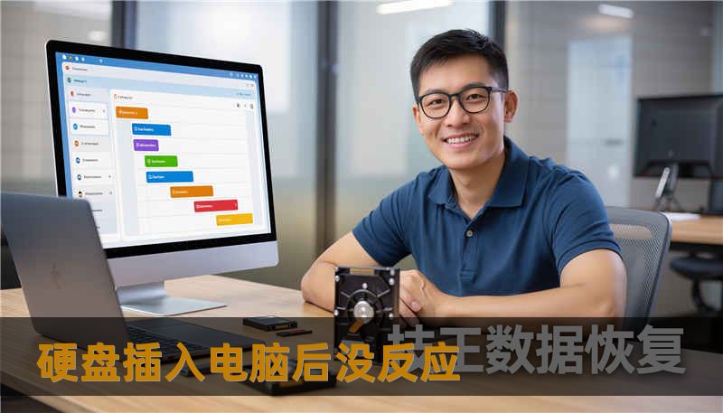 硬盘插入电脑后没反应