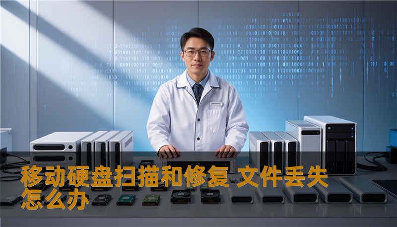 移动硬盘扫描和修复 文件丢失怎么办