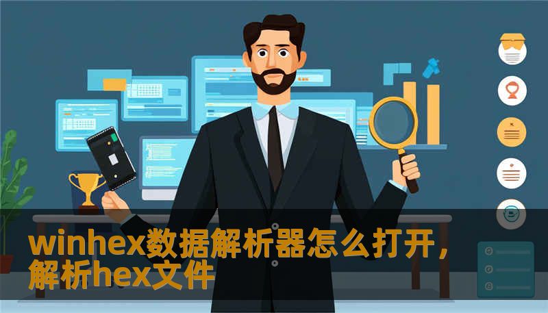 winhex数据解析器怎么打开，解析hex文件