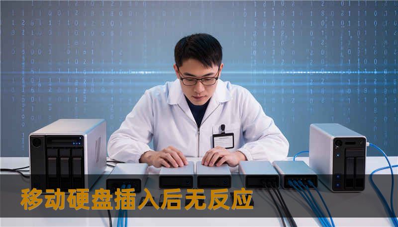 移动硬盘插入后无反应