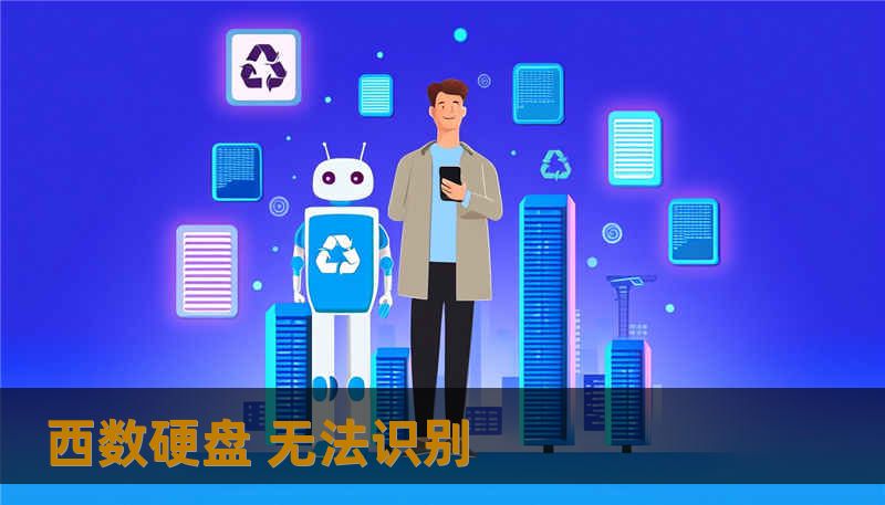 西数硬盘 无法识别