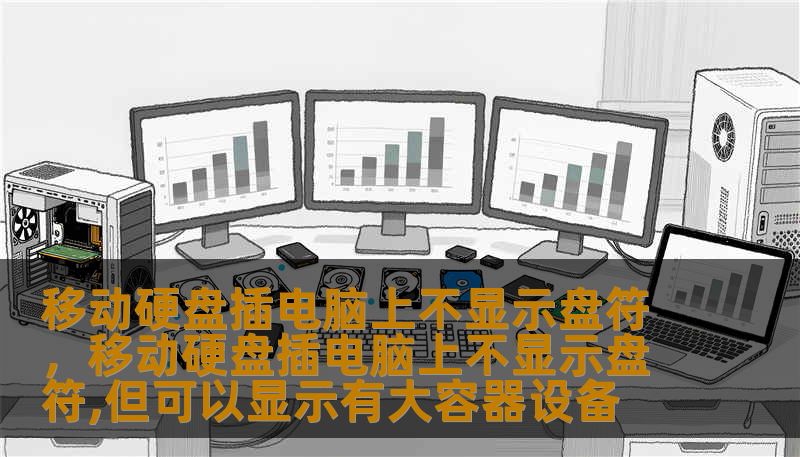 移动硬盘插电脑上不显示盘符，移动硬盘插电脑上不显示盘符,但可以显示有大容器设备