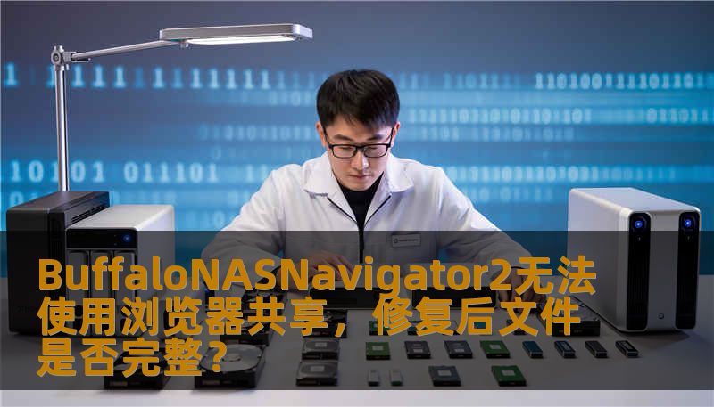 BuffaloNASNavigator2无法使用浏览器共享，修复后文件是否完整？