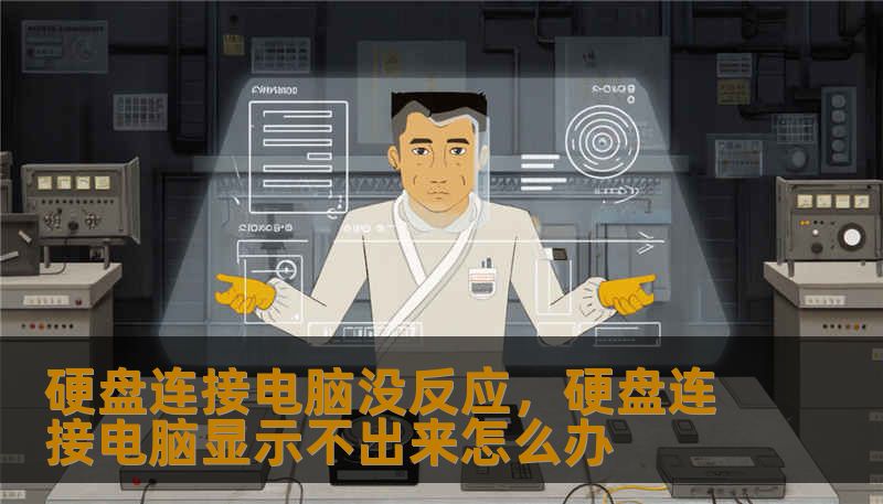 硬盘连接电脑没反应，硬盘连接电脑显示不出来怎么办