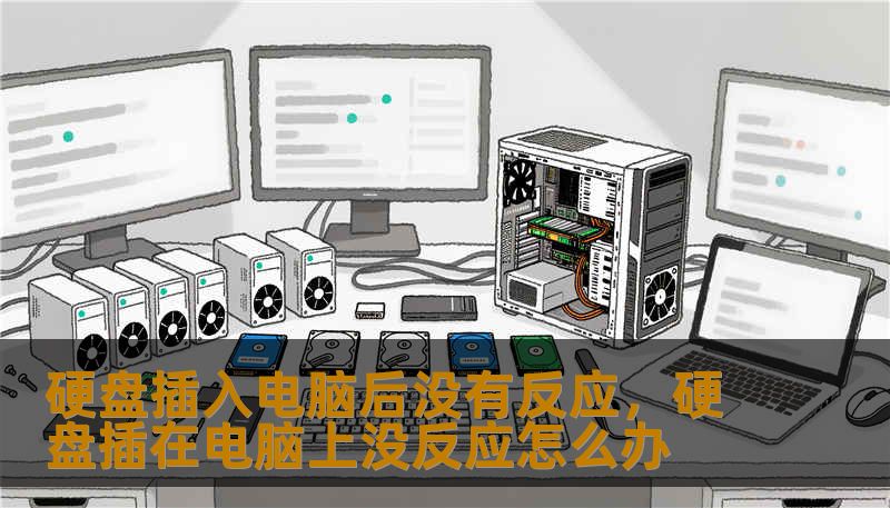 硬盘插入电脑后没有反应，硬盘插在电脑上没反应怎么办
