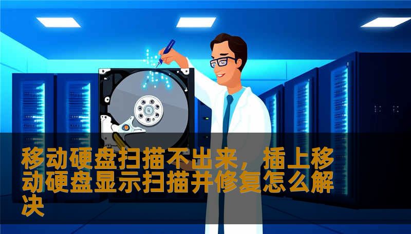 移动硬盘扫描不出来,插上移动硬盘显示扫描并修复怎么解决 移动硬盘扫描不出来,插上移动硬盘显示扫描并修复怎么解决