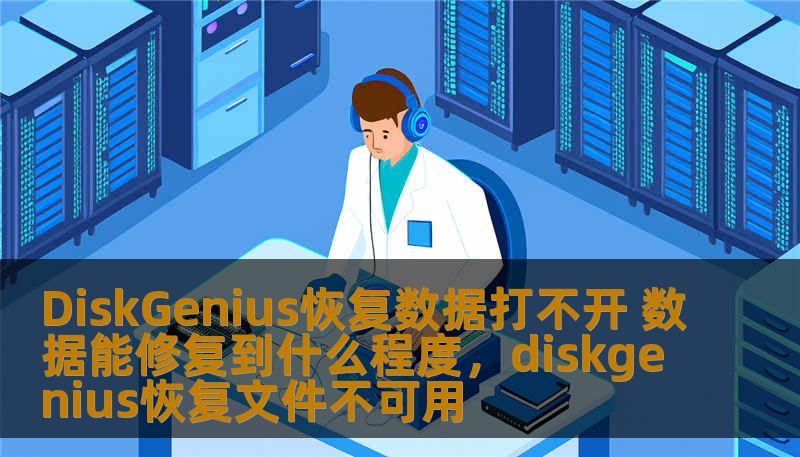 DiskGenius恢复数据打不开 数据能修复到什么程度，diskgenius恢复文件不可用