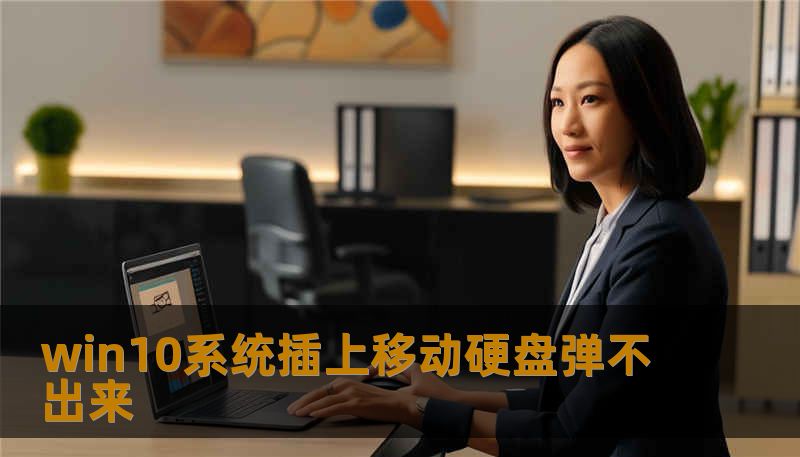 win10系统插上移动硬盘弹不出来