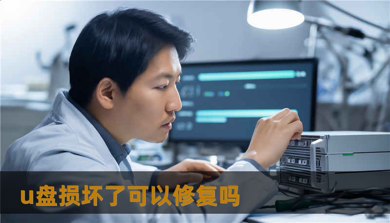 u盘损坏了可以修复吗
