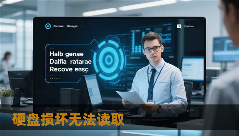 硬盘损坏无法读取