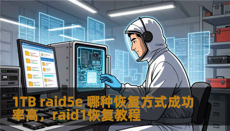 1TB raid5e 哪种恢复方式成功率高，raid1恢复教程