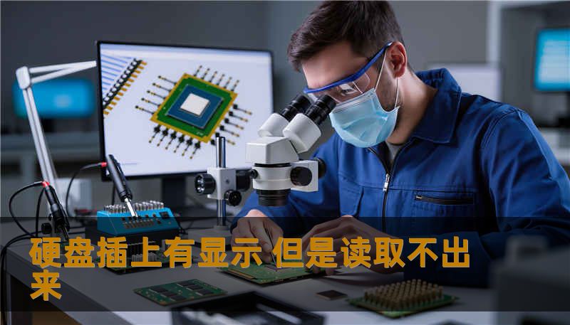 硬盘插上有显示 但是读取不出来 硬盘插上有显示 但是读取不出来