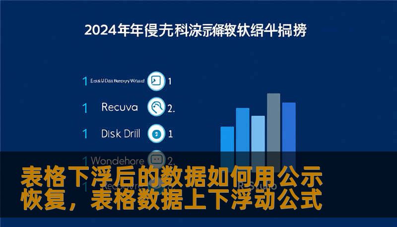 表格下浮后的数据如何用公示恢复，表格数据上下浮动公式