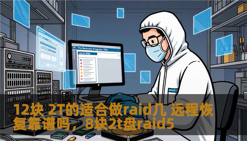 12块 2T的适合做raid几 远程恢复靠谱吗，8块2t盘raid5