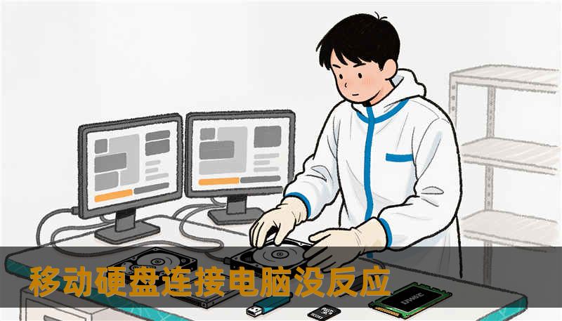 移动硬盘连接电脑没反应 移动硬盘连接电脑没反应