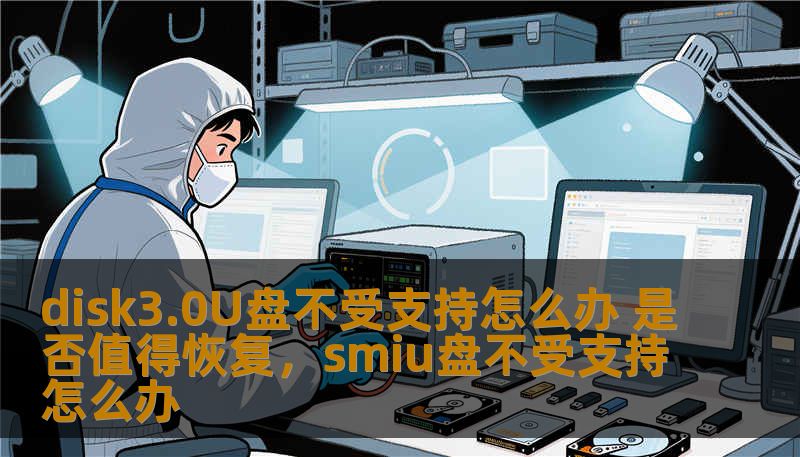 disk3.0U盘不受支持怎么办 是否值得恢复，smiu盘不受支持怎么办