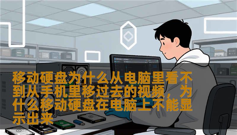 移动硬盘为什么从电脑里看不到从手机里移过去的视频,为什么移动硬盘在电脑上不能显示出来 移动硬盘为什么从电脑里看不到从手机里移过去的视频,为什么移动硬盘在电脑上不能显示出来