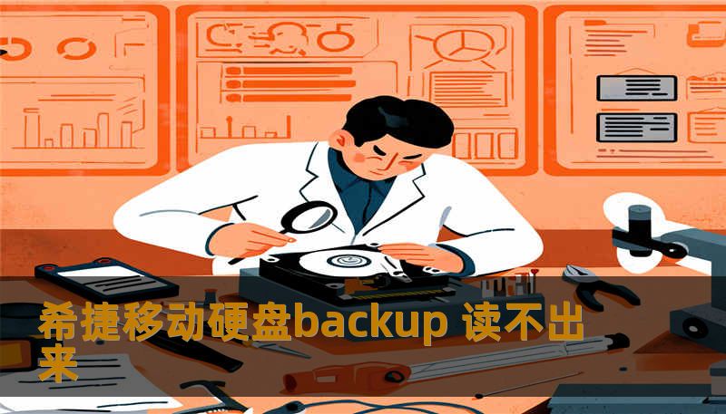 希捷移动硬盘backup 读不出来