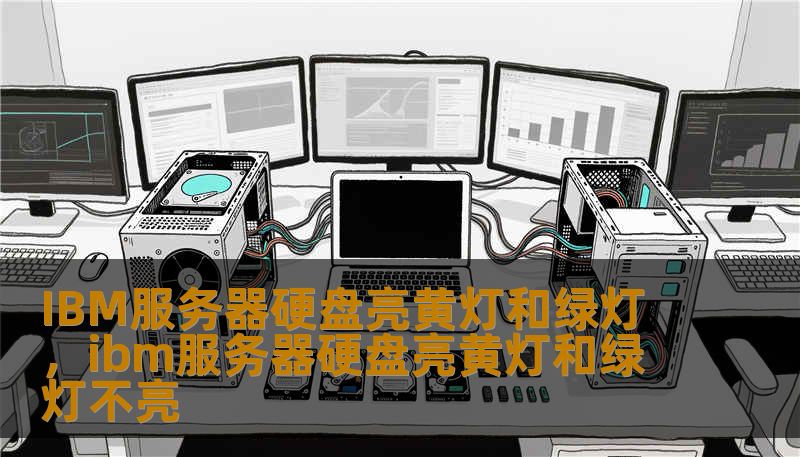 IBM服务器硬盘亮黄灯和绿灯，ibm服务器硬盘亮黄灯和绿灯不亮